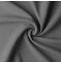 Függöny a gyűrűk cirkóniával 140x250 cm sötétszürke