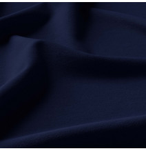 Függöny a gyűrűk cirkóniával 140x250 cm sötétkék