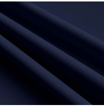 Függöny a gyűrűk cirkóniával 140x250 cm sötétkék