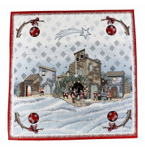 Gobelin asztalterítő 90x90 cm Chenille IT03