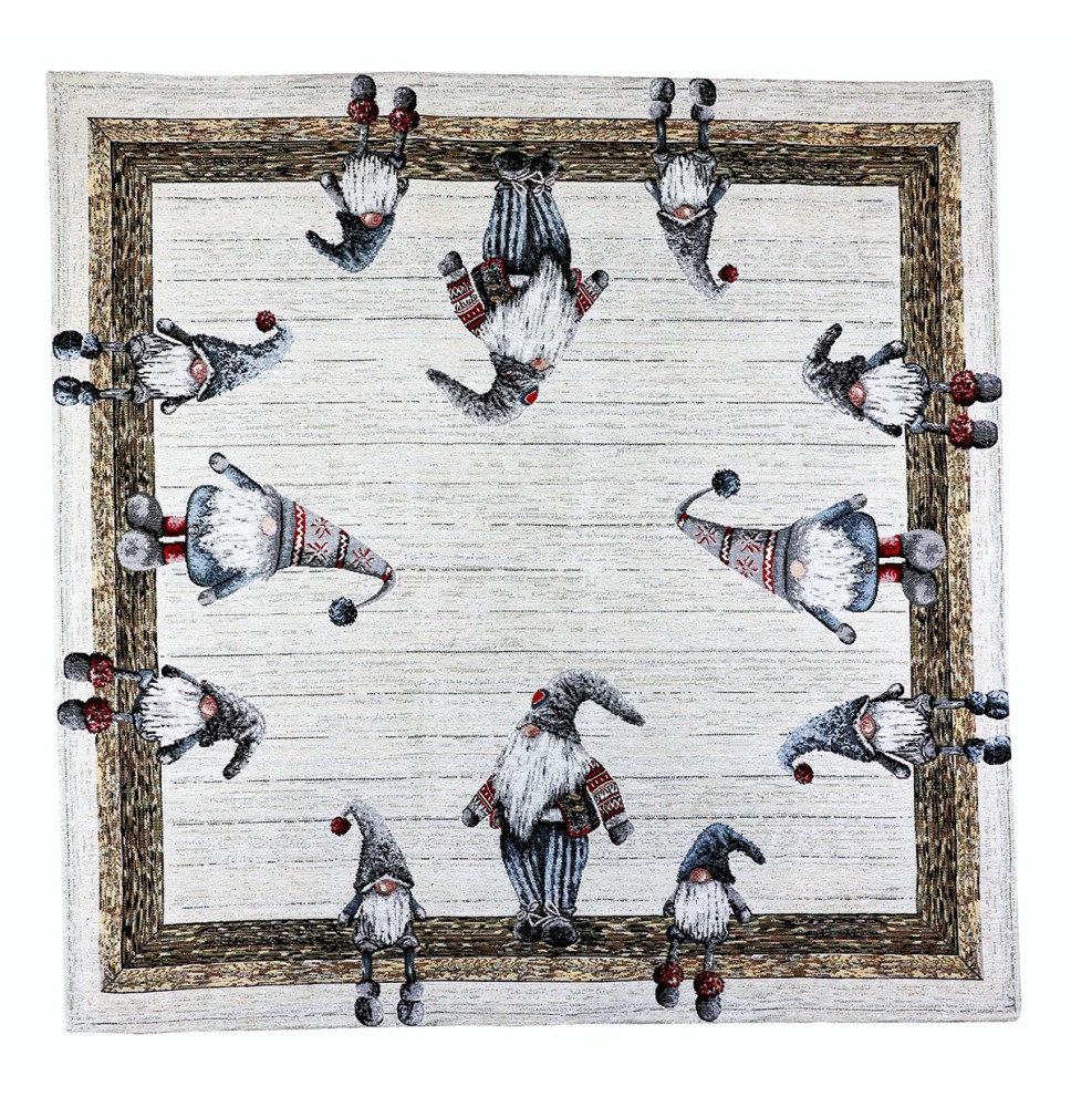 Gobelin asztalterítő 90x90 cm Chenille IT04