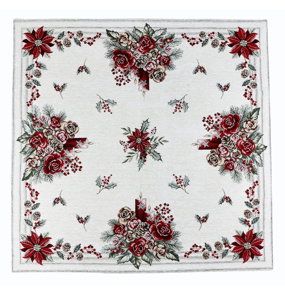 Gobelin asztalterítő 90x90 cm Chenille IT015