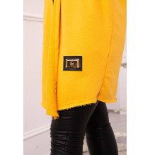 Kardigán felirattal MI033 okker