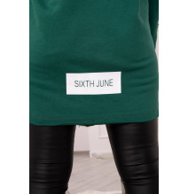 Kardigán felirattal MI033 zöld