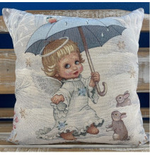 Párnahuzat gobelin 42x42 cm Eden 6011