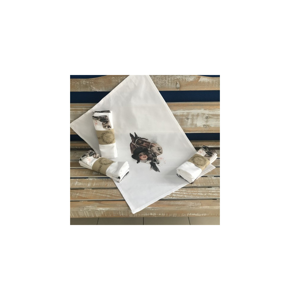 Pamut konyharuha digitális nyomtatás MIGTE-5