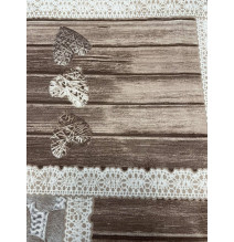 Takaró a kanapén Shabby bézs