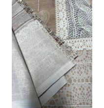 Takaró a kanapén Shabby bézs