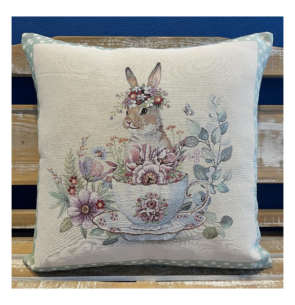 Párnahuzat gobelin 42x42 cm Eden 1236VEB