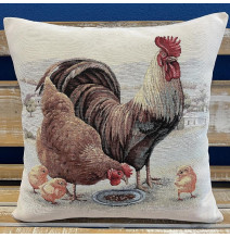 Párnahuzat gobelin 42x42 cm Eden 1230