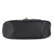 Bőr válltáska 411 bézs Made in Italy