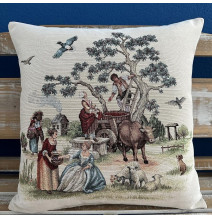 Párnahuzat gobelin 42x42 cm Eden 1228 NA