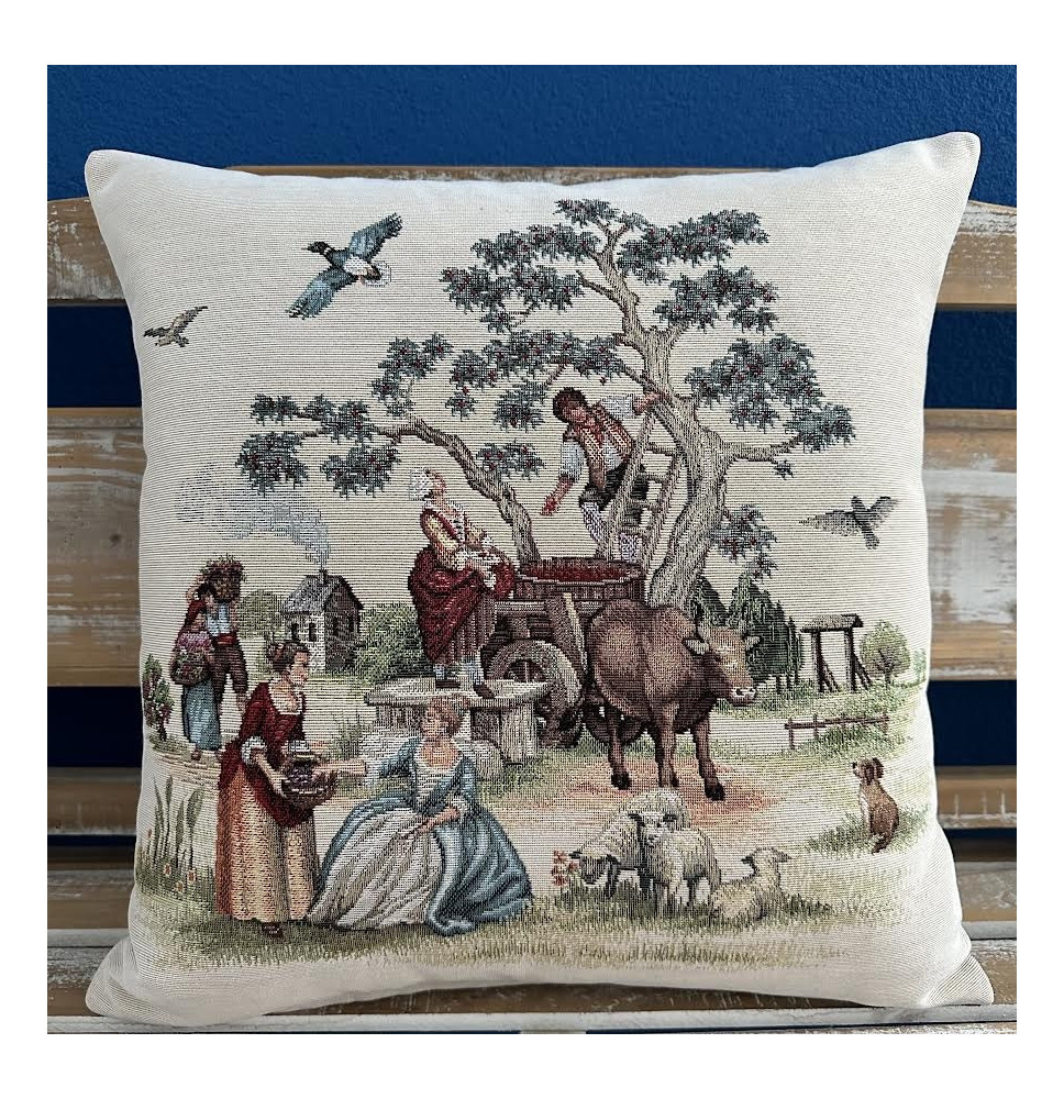 Párnahuzat gobelin 42x42 cm Eden 1228 NA