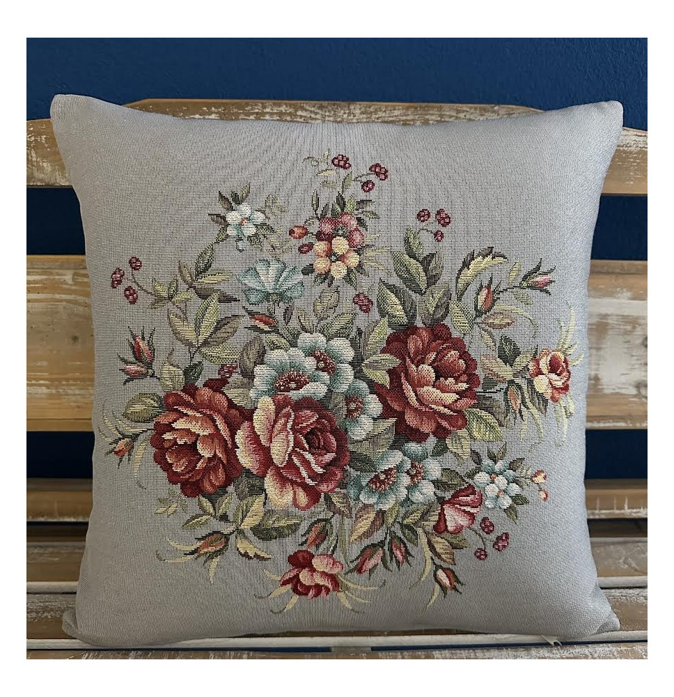 Párnahuzat gobelin 42x42 cm Eden 1233 GR