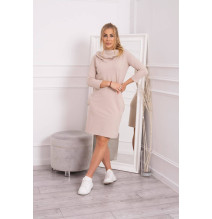 Ruha kapucnival és zsebekkel MIG8847 bézs