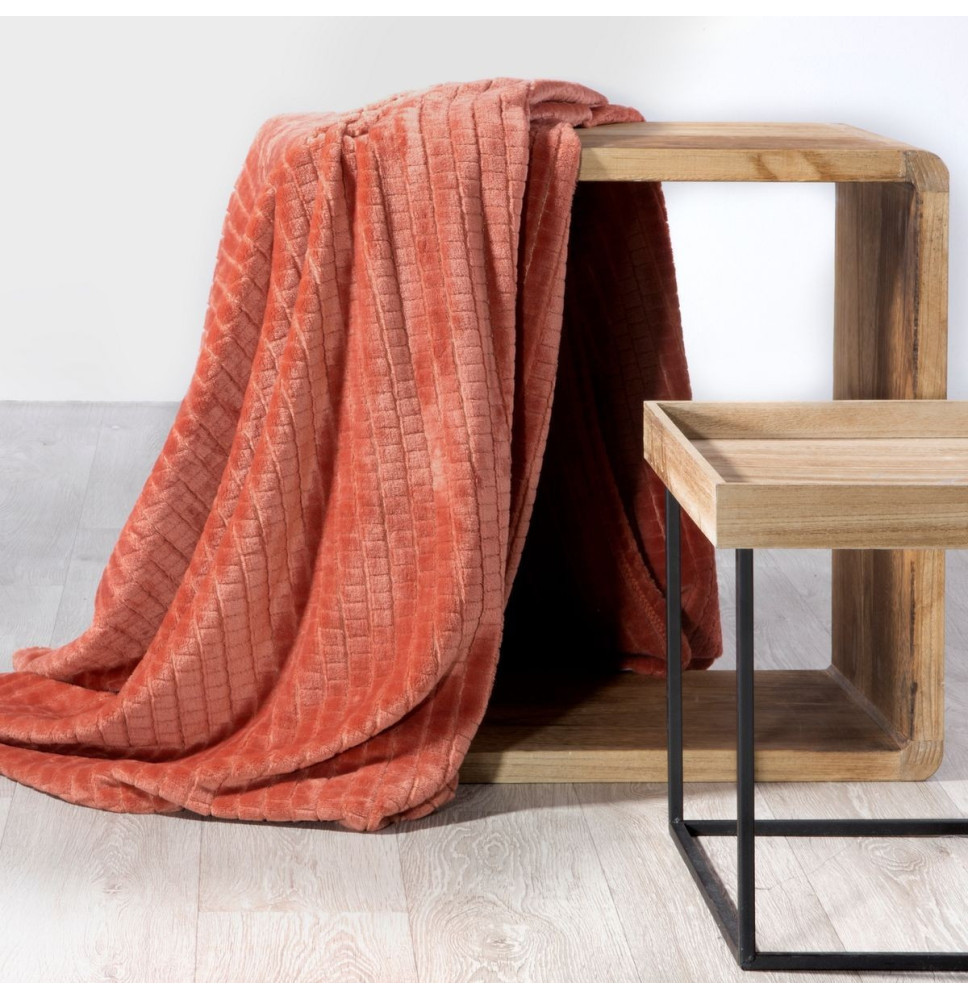 Mikroszálas takaró 3D effektussal Cindy2 tégla