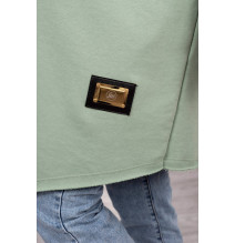 Kardigán felirattal MI033 világos menta