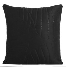 Párnahuzat Boni6 40x40 cm fekete
