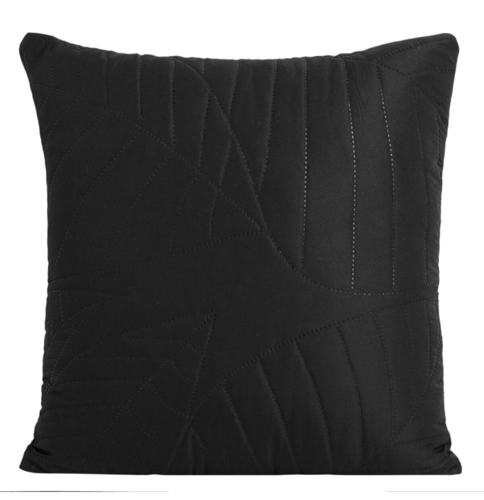Párnahuzat Boni6 40x40 cm fekete