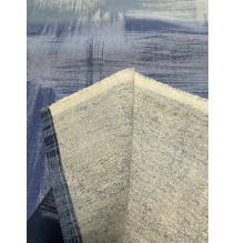 Ágytakaró Piquet  Tarka kék