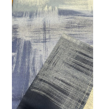 Pamut pléd Piquet Szivárványkék