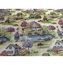 Szövet méterenként Gobelin Eden 1185, h. 140 cm