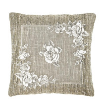 Párnahuzat gobelin, barna zsenília IT031