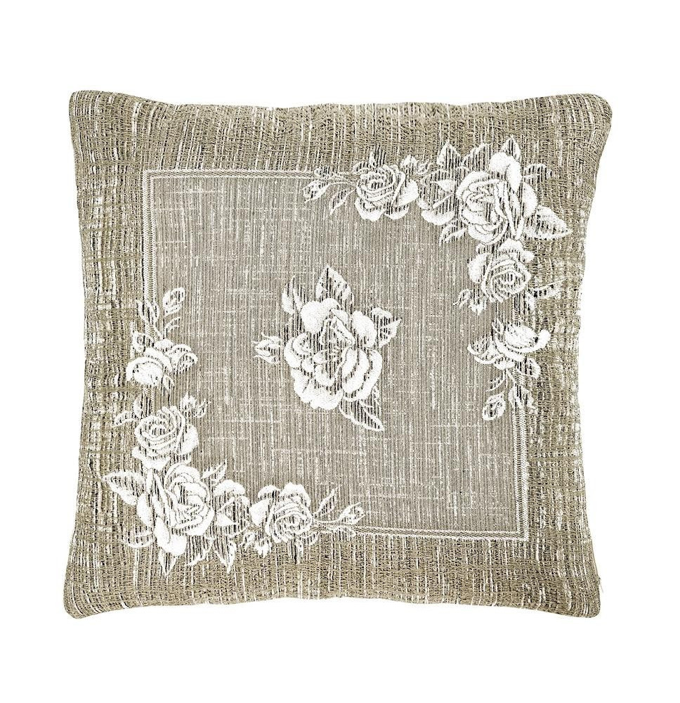 Párnahuzat gobelin, barna zsenília IT031