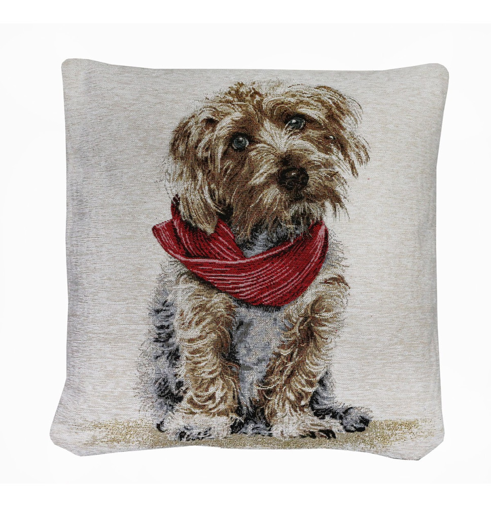 Párnahuzat gobelin uszkár