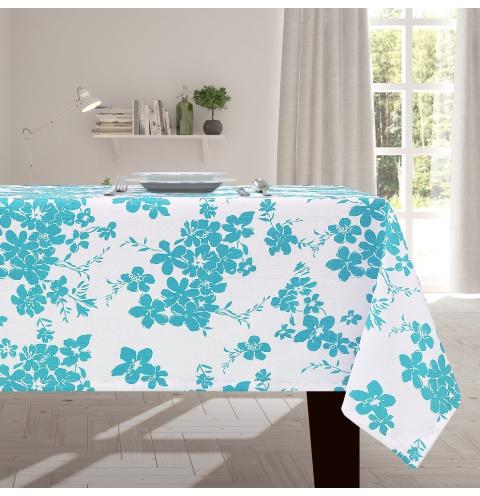Vízálló terítő MIGD168-17 türkiz