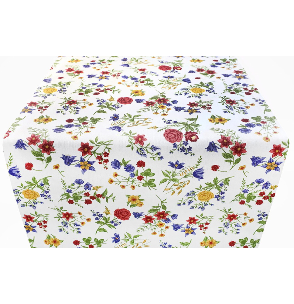 Asztali futó 50x150 cm Réti virágok