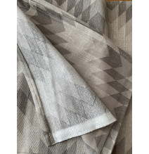 Ágytakaró Piquet Zig-zag bézs