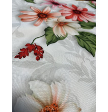 Vízálló szövet MIGD370 Virágok, h. 160 cm