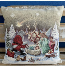 Párnahuzat gobelin 42x42 cm Eden 1211