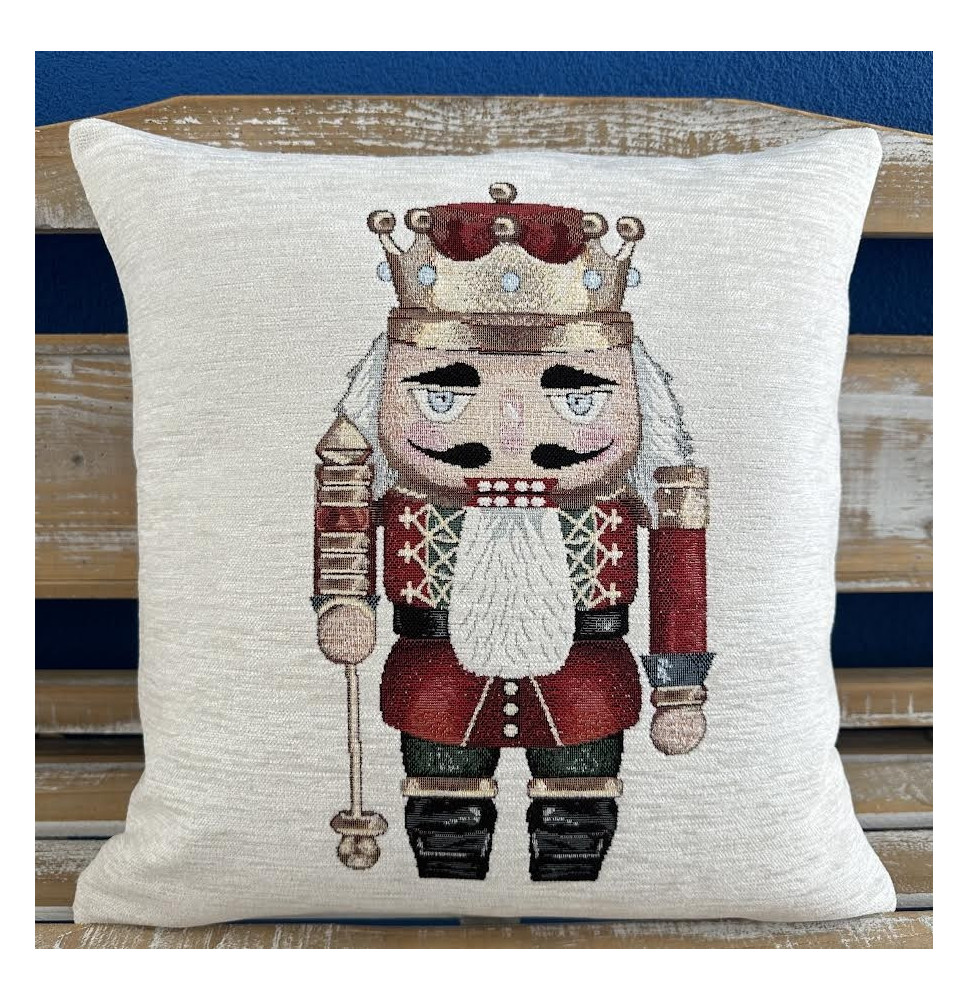 Párnahuzat gobelin 42x42 cm Chenille 1027