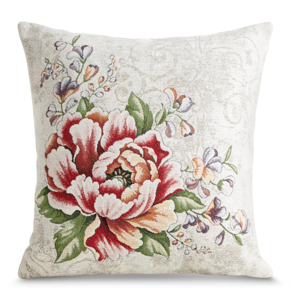 Párnahuzat gobelin 42x42 cm Chenille 1182 RJ