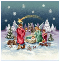 Gobelin terítő Eden 1208