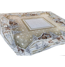 Gobelin asztalterítő 90x90 cm Chenille IT030