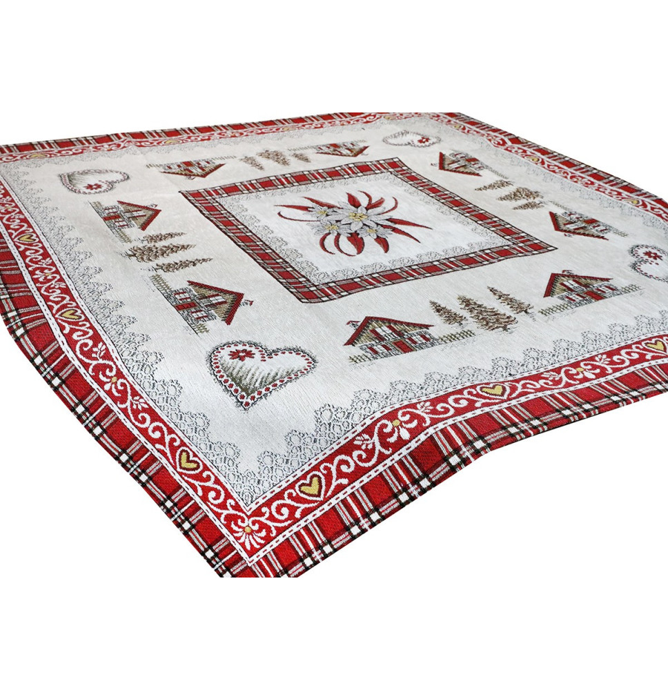 Gobelin asztalterítő 90x90 cm Chenille IT027