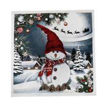 Gobelin asztalterítő 90x90 cm Chenille IT07