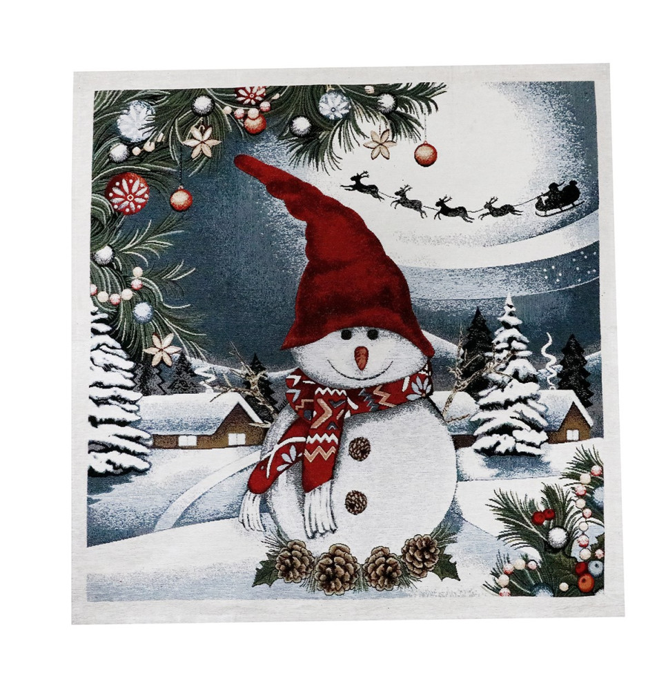 Gobelin asztalterítő 90x90 cm Chenille IT07