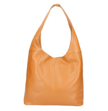 Bőr válltáska 590 sötét vörös Made in Italy