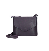 Női bőr válltáska MI64 sötétkék