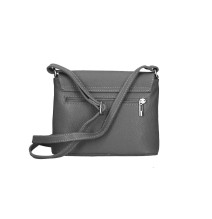 Női bőr válltáska MI64 sötétkék