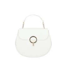 Női bőr kézitáska MI79 fehér