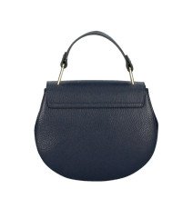Női bőr kézitáska MI79 azúrkék