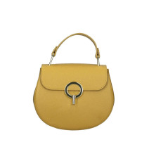 Női bőr kézitáska MI79 okker