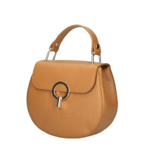 Női bőr kézitáska MI79 okker