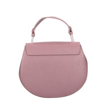 Női bőr kézitáska MI79 púder rózsaszín