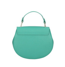 Női bőr kézitáska MI79 türkiz zöld